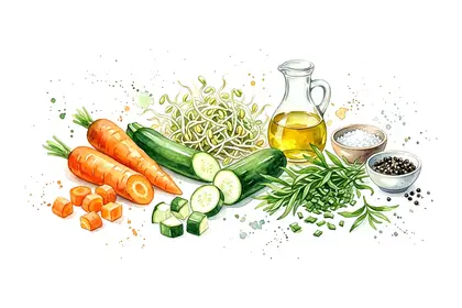 Cocotte de légumes à l'estragon