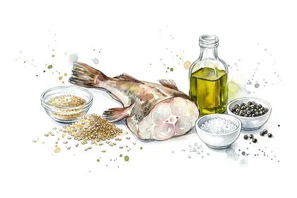 Tournedos de lotte au sésame